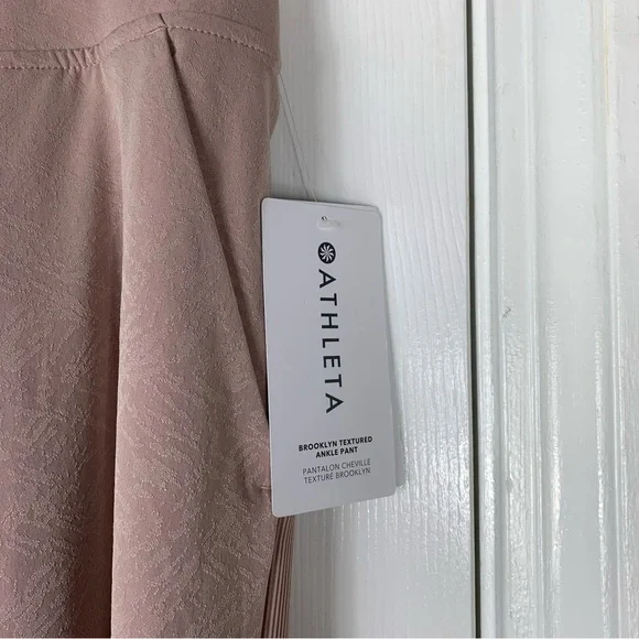 Athleta Brooklyn Textured Ankle Pants Women Size 22 - Picture 5 of 8